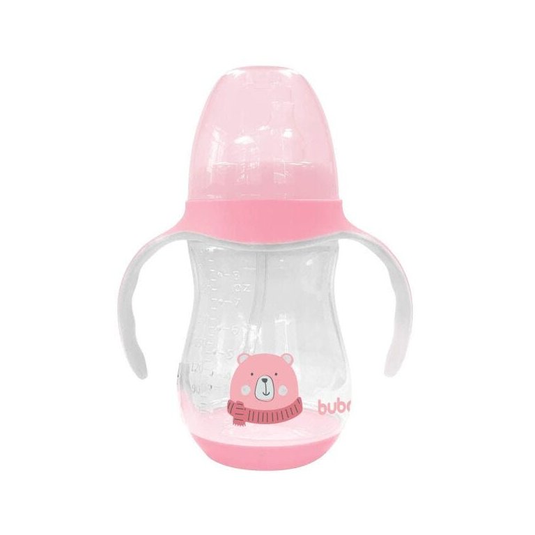 Copo Com Alça 250ml +6m Ursinho Rosa Buba