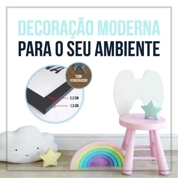 Tela para Pintura Infantil - Foguete em Desenho - Telas Quadros Design