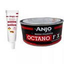 Ver imagem 1 de Kit 3 Massa Anjo Octano 900g Automotiva e 3 Catalisador