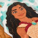 Ver imagem 2 de Toalha de Banho Infantil Moana Felpuda Algodão Praia Piscina Lepper
