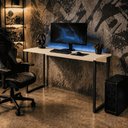 Ver imagem 2 de Escrivaninha Gamer Office 1,10 Klm 110x45 cm Compacta Klm Store