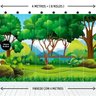 Papel Parede Quarto Cenário Floresta Encantada Infantil PI025 - 2