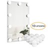 Kit Luz Camarim Maquiagem 10 Lâmpadas Leds Fotos Make - 2