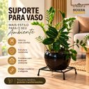 Ver imagem 3 de Suporte Quadrado para Vaso de Plantas 20cm Artesanal Resistente