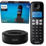 Telefone S/ Fio Viva Voz Registro Chamadas Philips D131 - 1