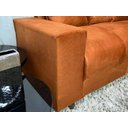 Ver imagem 4 de Sofá de Canto C/ Chaise - com 06 Lugares:terracota