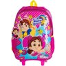 Mochila de Rodinhas Escolar Maria Clara e JP Infantil Rosa Clio STYLE - 1