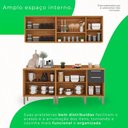 Ver imagem 3 de Cozinha Compacta 4 Peças 9 Portas 2 Gavetas Paris Sallêto Móveis