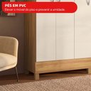 Ver imagem 5 de Guarda-Roupa Casal 6 Portas Falco Yescasa