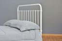 Ver imagem 5 de Cama de Ferro Patente Queen - Sem Peseira - Branco Envelhecido