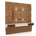 Ver imagem 1 de Painel para TV até 60 Polegadas com Nicho e LED TB126L Dalla Costa Branco