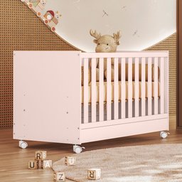 Jogo de Quarto Infantil Gr e Cômoda e Berço 1340 Doce Sonho:rosa - 6