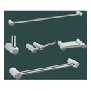 Ver imagem 3 de 2 Kits Acessórios De Banheiro Bellus 5 Peças Inox B7002