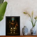 Ver imagem 2 de Quadro Decorativo Guias da Umbanda 33x24cm - com Vidro:moldura Preta
