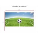 Ver imagem 2 de Adesivo Autocolante Futebol Painel Quarto Infantil Gol Papel Parede