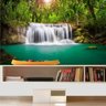 Adesivo Painel Papel Parede Paisagem Cachoeira Natureza M103 - 1
