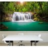 Adesivo Painel Papel Parede Paisagem Cachoeira Natureza M103 - 4