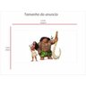 Adesivo Filme Desenho Painel Quarto Infantil Papel Parede Moana Mod42 - 2