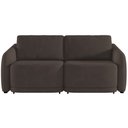 Ver mais imagens de Sofá Cama Casal para Sala 216cm Polska K04 Veludo Marrom - Mpozenato