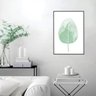 Quadros decorativo aquarela folha de hortelã - 2