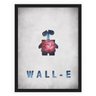 Filme Wall-e vintage quadro retrô - 1