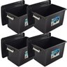 Kit 4 Caixa Organizadora Multiuso Plástica 56 Litros C Tampa - 1