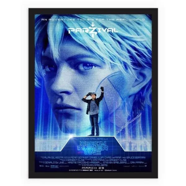 Quadros decorativos personagens filme ready player one