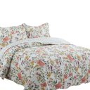 Ver imagem 1 de Colcha/cobre Leito Dupla Face Matelado King Padrão Malta 05