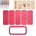 Ver imagem 5 de Kit 5 Cortadores Massa Páscoa Coelho Cenoura Focinho 11,5cm