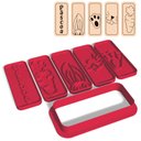 Ver imagem 4 de Kit 5 Cortadores Massa Páscoa Coelho Cenoura Focinho 11,5cm