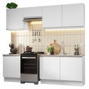 Ver imagem 3 de Armário de Cozinha Completa 240cm Branco Glamy Madesa 09