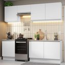 Ver imagem 1 de Armário de Cozinha Completa 240cm Branco Glamy Madesa 09