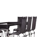Ver imagem 4 de 6 Cadeiras Haiti e Mesa de Jantar Haiti em Alumínio Trama