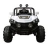 Quadriciclo Elétrico Infantil 2 Assentos Controle -Importway - Branco - 2