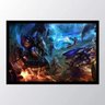 Quadro com moldura League Of Legends V I_002 - 1