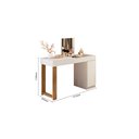 Ver imagem 6 de Escrivaninha Penteadeira Camarim Love Quarto Meninas Luxo Maquiagem Premium Cor Cinamomo Branco