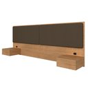 Ver imagem 1 de Cabeceira Suspensa Casal Portugal - Móveis Arapongas