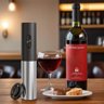 Saca Rolhas Eletrico Abridor Vinho Automático Cortador Lacre - 5