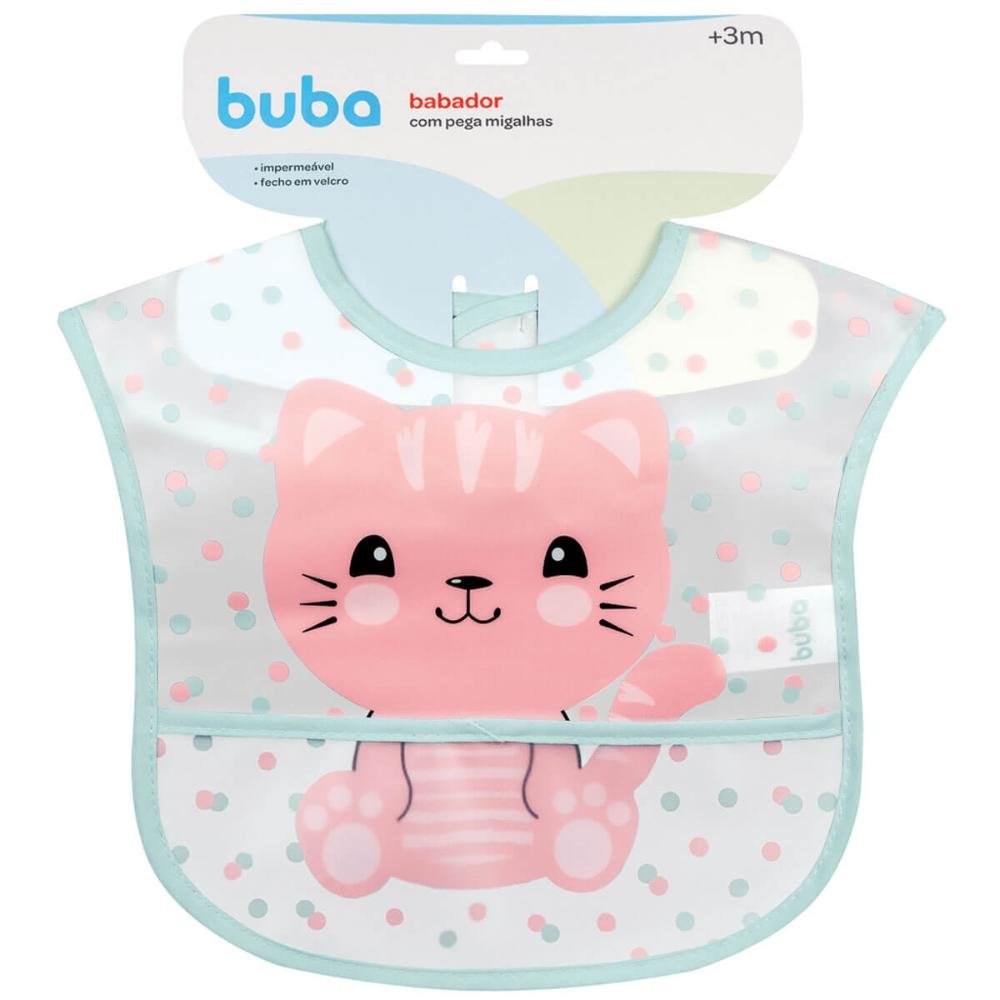 Kit Babador Impermeável Bolso Cata Migalhas e Copo de Treinamento Alças Buba Colorido - 5