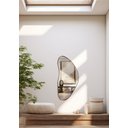 Ver imagem 7 de Espelho Orgânico com Borda de Madeira - Colina 100x46