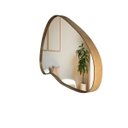 Ver imagem 3 de Espelho Orgânico com Borda de Madeira - Colina 100x46