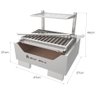 Churrasqueira Parrilla MINI - Grelha Argentina - BANCADA HOTBOX - 2