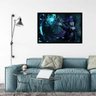 Quadro com moldura League Of Legends Le_001 - 2