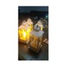 Jogo 2 Mini Vela Lamparina Eletrônica LED 12cm Branco Quente - 4