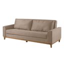 Ver imagem 1 de Sofá Cama 2 Lugares Living M-157 Veludo Martins Bege