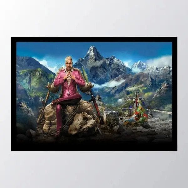 Quadro com moldura far cry 4 21