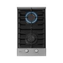 Ver imagem 2 de Cooktop a Gás Fischer 2 Bocas Platinium com Trempe de Ferro Fundido Mesa Vidro 33795-92120 Bivolt