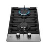 Cooktop a Gás Fischer 2 Bocas Platinium com Trempe de Ferro Fundido Mesa Vidro 33795-92120 Bivolt - 3