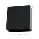 Ver imagem 2 de Luminária Arandela Ip65 4W 3000K Preto