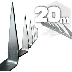 20 metros espeto para muros cerca profissional cortante 20m - 1
